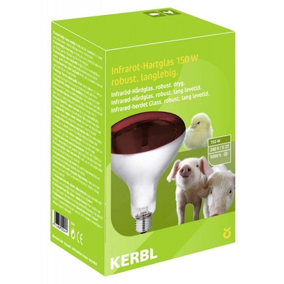 Infražárovka Kerbl, červená 150 W